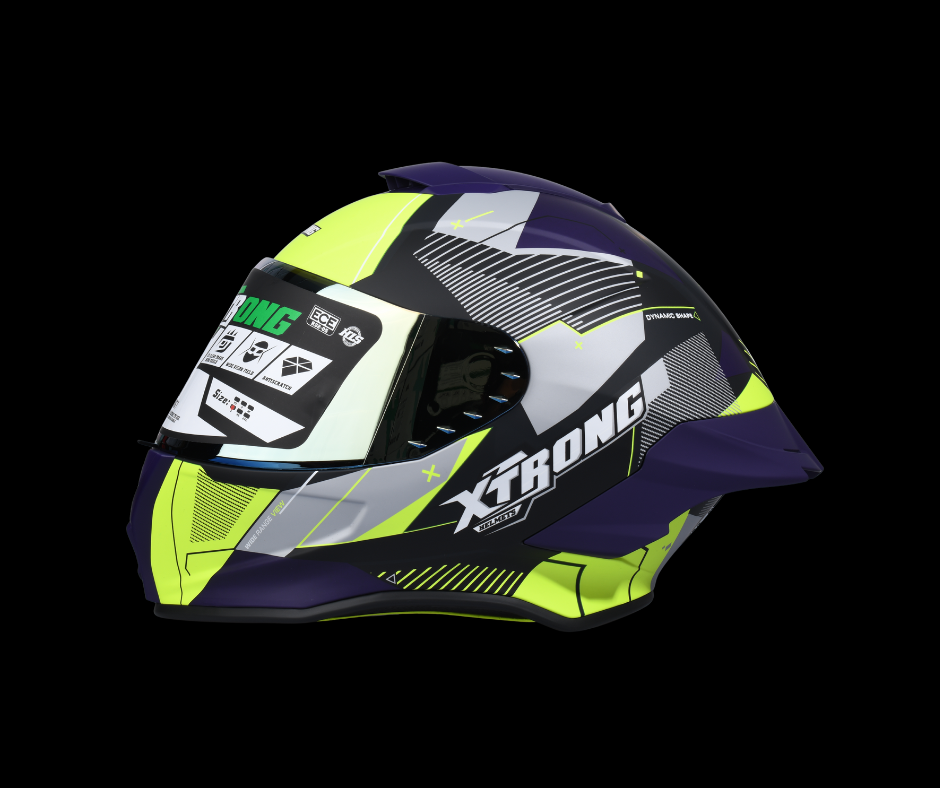 [500020] Casco Integral Xtrong XTR-820 Rhythm Morado Mate (L (Grande))