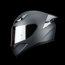 Casco Integral Hax Onix Solid Gris Mate